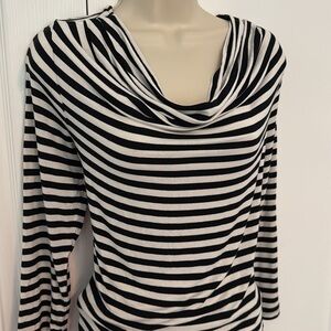 SOMA ULTIMATE TRAVEL, BIZ CASUAL STAPLE LOUNGE TUNIC LENTH 3/4 SLEEVE SHIRT FAB!